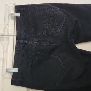 See By Chloe Black Slim Straight Leg Ankle Jeans Size 26
